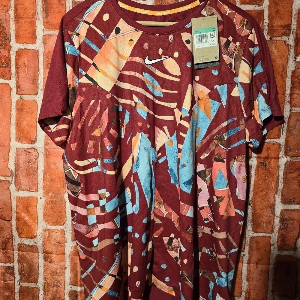 NikeCourt Nike Men’s XL Dri-FIT Tennis Shirt DX5526-620